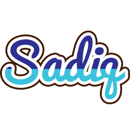 Sadiq raining logo