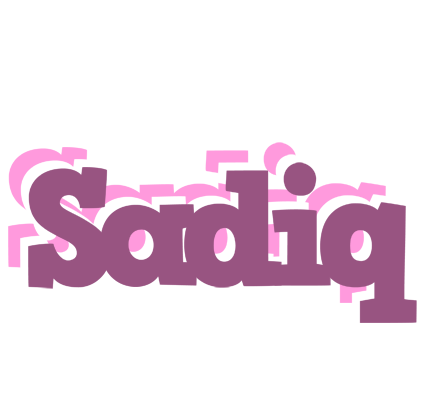 Sadiq relaxing logo