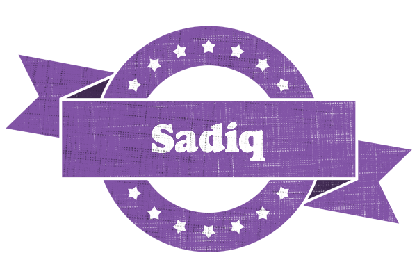 Sadiq royal logo