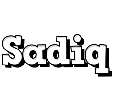 Sadiq snowing logo
