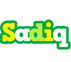Sadiq soccer logo