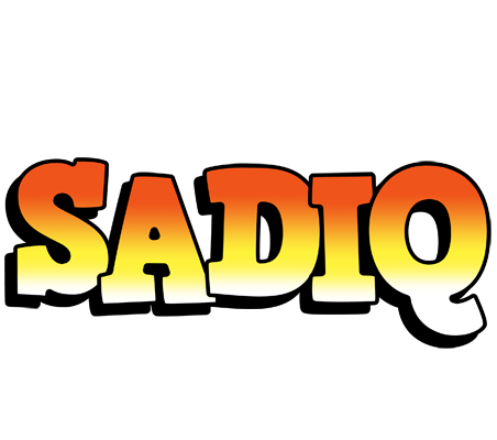 Sadiq sunset logo