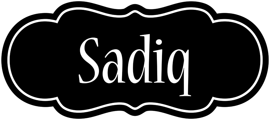 Sadiq welcome logo
