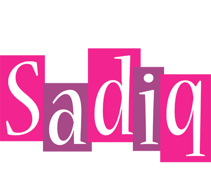Sadiq whine logo