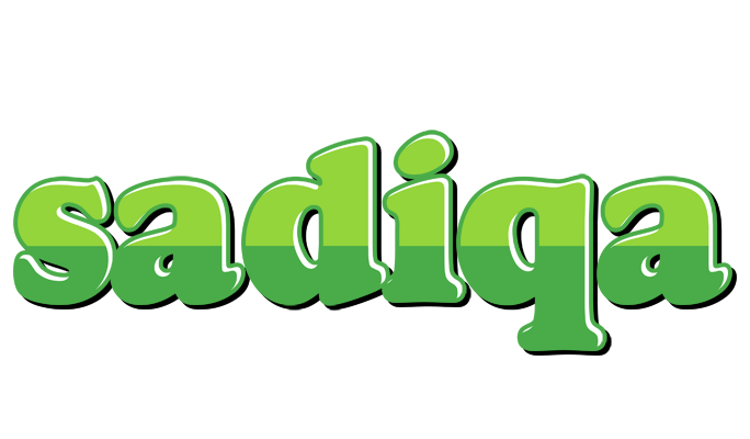 Sadiqa apple logo