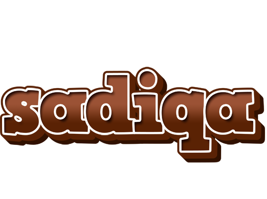 Sadiqa brownie logo