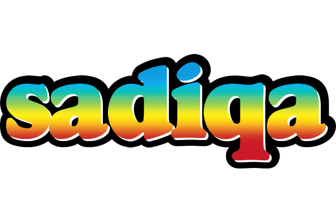 Sadiqa color logo