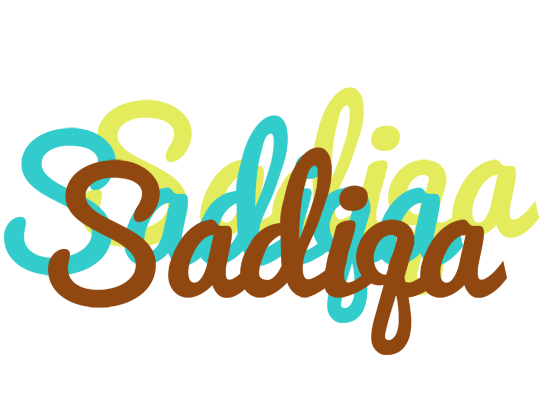 Sadiqa cupcake logo