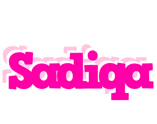 Sadiqa dancing logo