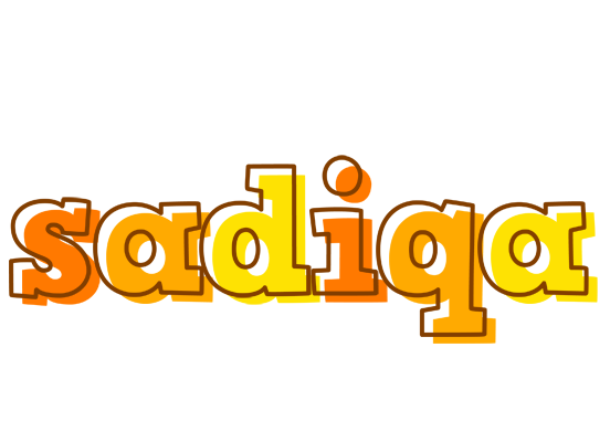 Sadiqa desert logo