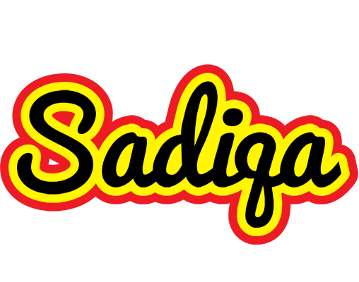 Sadiqa flaming logo