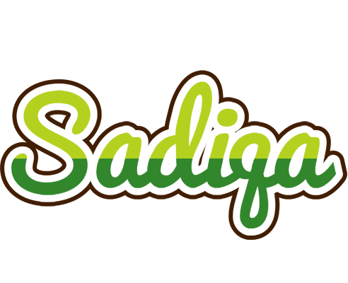 Sadiqa golfing logo