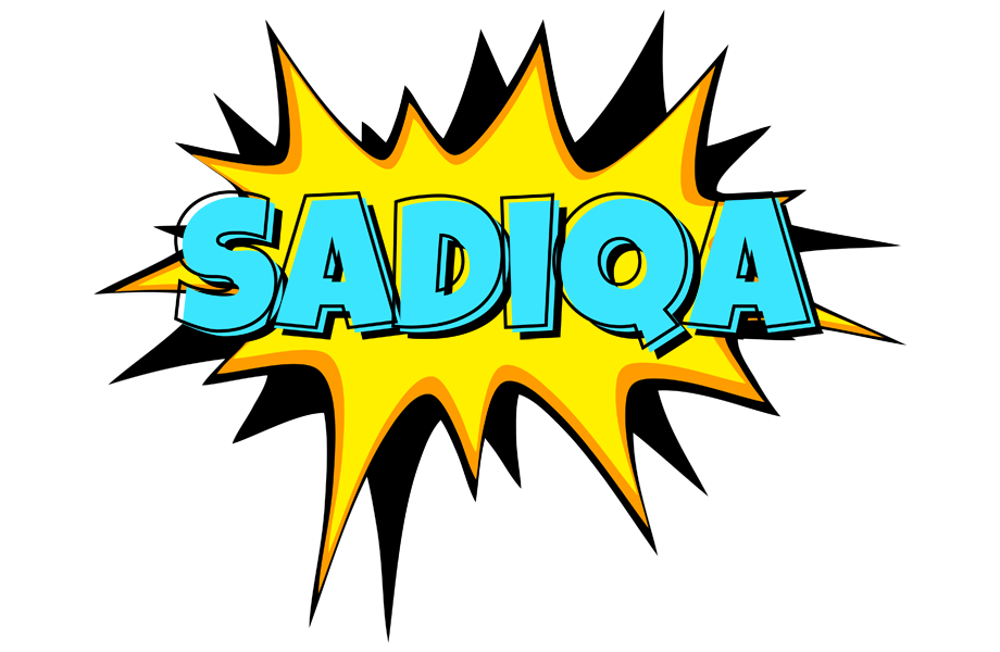 Sadiqa indycar logo