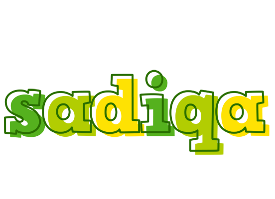 Sadiqa juice logo
