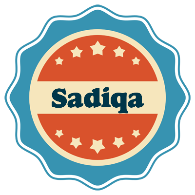 Sadiqa labels logo