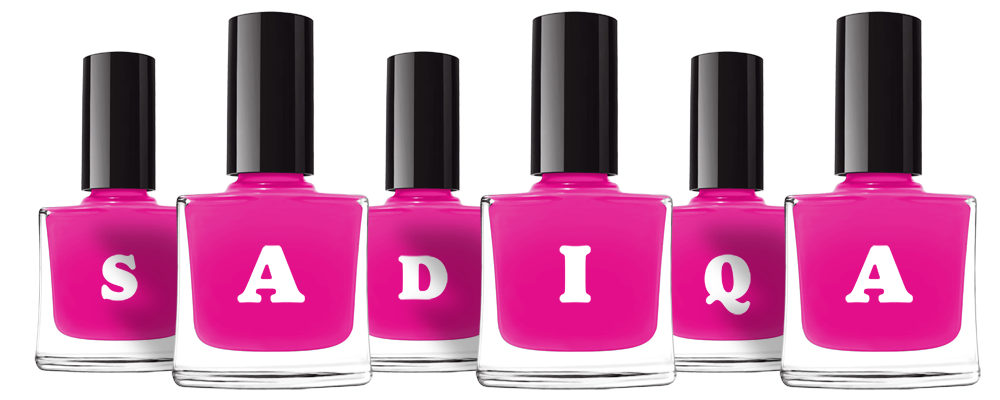 Sadiqa nails logo