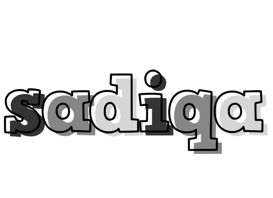 Sadiqa night logo