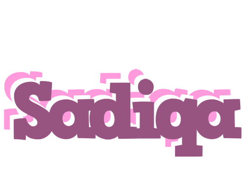 Sadiqa relaxing logo