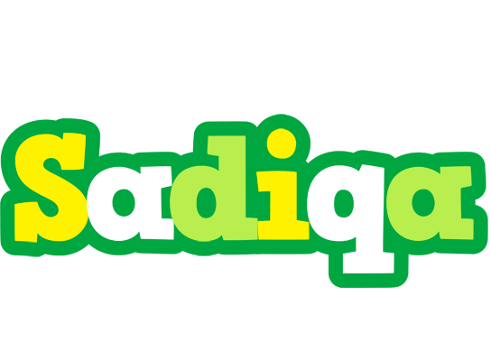 Sadiqa soccer logo