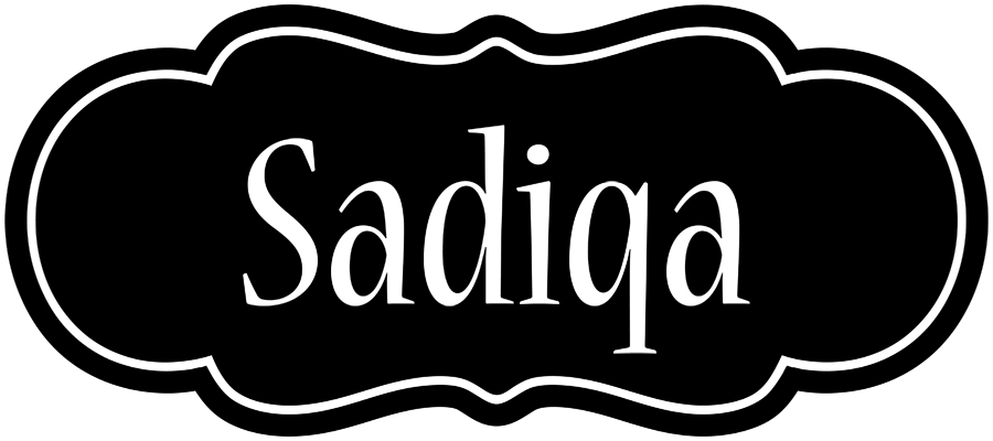 Sadiqa welcome logo