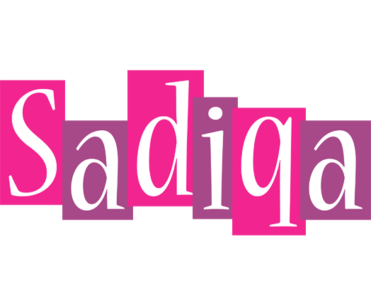 Sadiqa whine logo