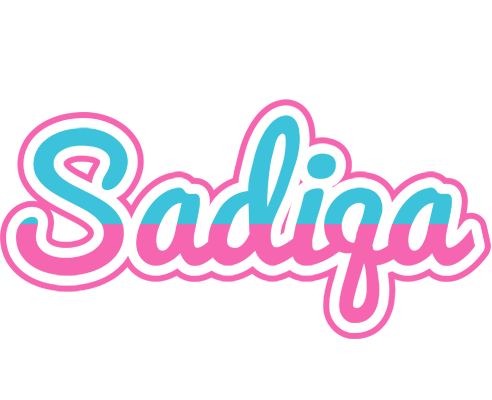Sadiqa woman logo