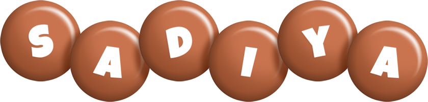 Sadiya candy-brown logo