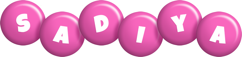 Sadiya candy-pink logo