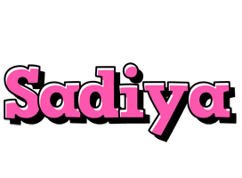 Sadiya girlish logo