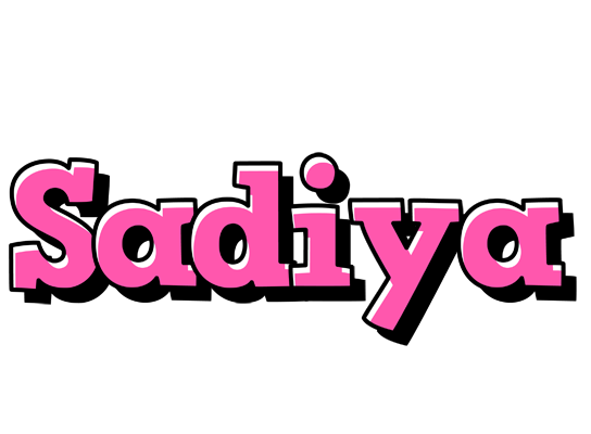 Sadiya girlish logo