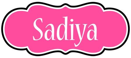 Sadiya invitation logo