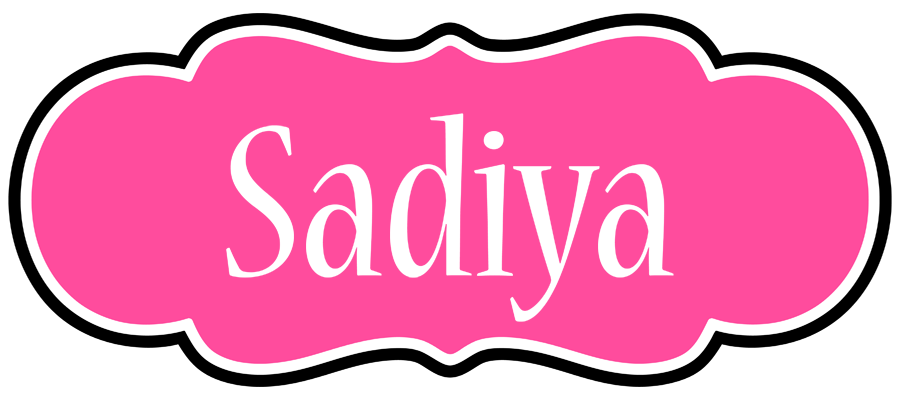 Sadiya invitation logo