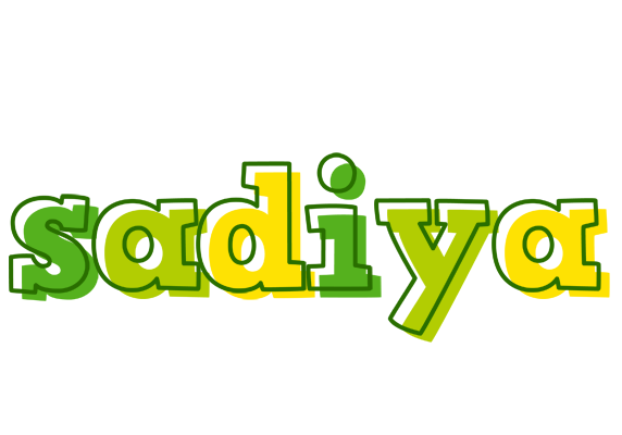 Sadiya juice logo