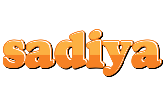 Sadiya orange logo