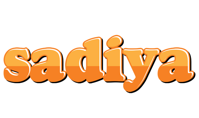 Sadiya orange logo