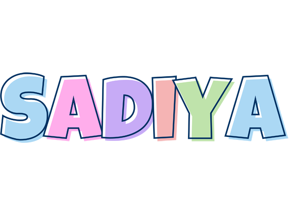 Sadiya pastel logo