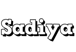 Sadiya snowing logo
