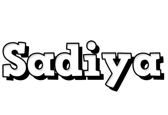 Sadiya snowing logo