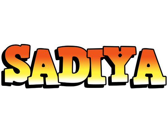 Sadiya sunset logo