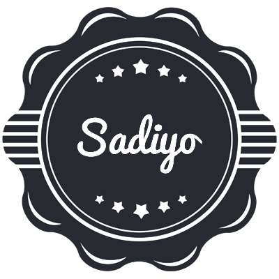 Sadiyo badge logo