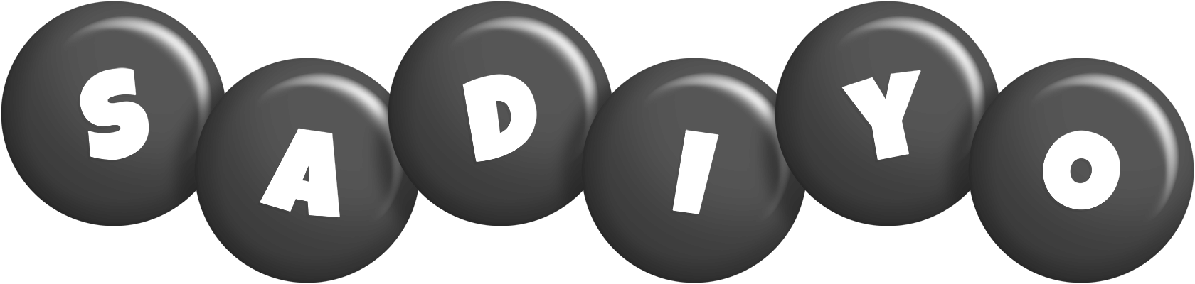 Sadiyo candy-black logo