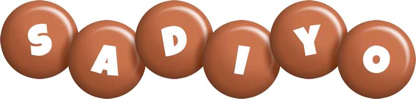 Sadiyo candy-brown logo