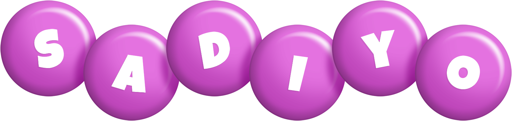 Sadiyo candy-purple logo