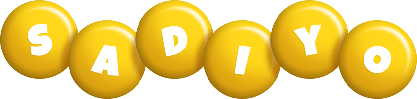 Sadiyo candy-yellow logo