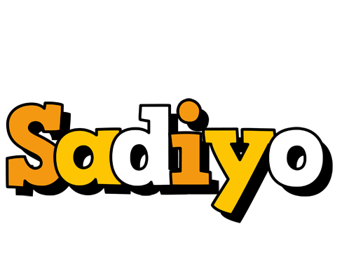 Sadiyo cartoon logo