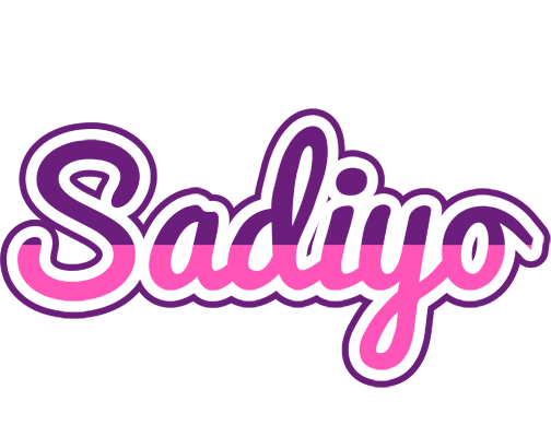 Sadiyo cheerful logo