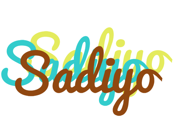 Sadiyo cupcake logo