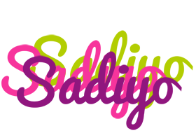 Sadiyo flowers logo