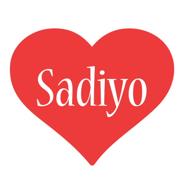 Sadiyo love logo