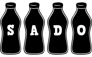 Sado bottle logo